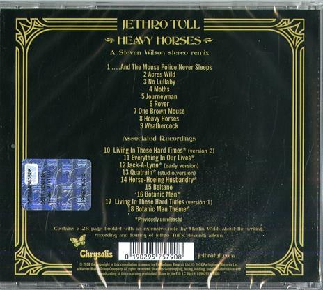 Heavy Horses (Steven Wilson Remix) - CD Audio di Jethro Tull - 2