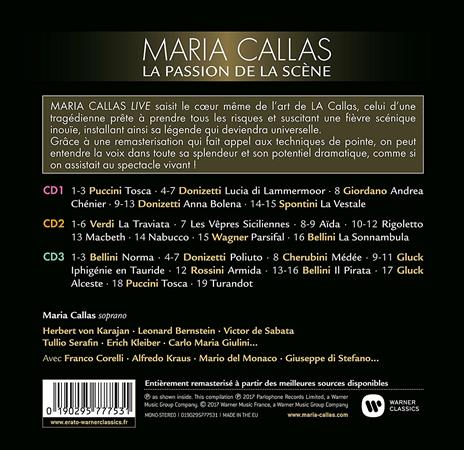La passion de la scene - CD Audio di Maria Callas - 2