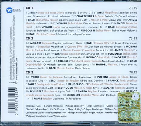 50 Best Sacred Music - CD Audio - 2