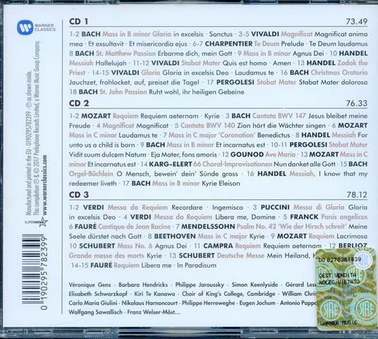 50 Best Sacred Music - CD Audio - 2