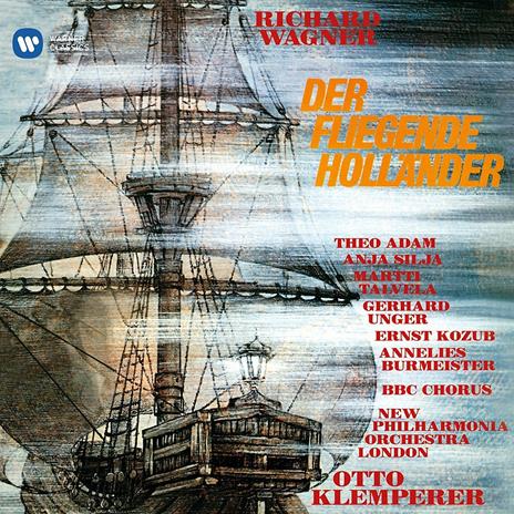 L'olandese volante (Der Fliegende Holländer) - CD Audio di Richard Wagner,Otto Klemperer,Theo Adam,New Philharmonia Orchestra