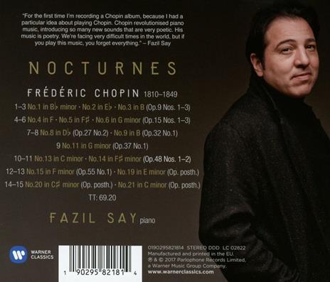 Notturni - CD Audio di Frederic Chopin,Fazil Say - 2