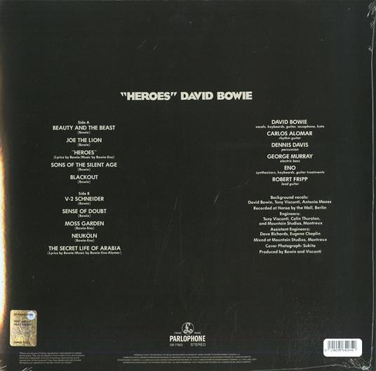 Heroes - Vinile LP di David Bowie - 2