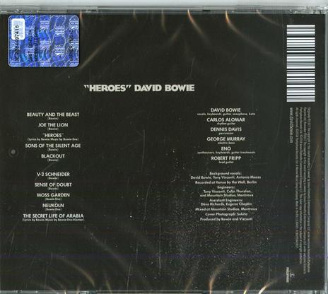 Heroes - CD Audio di David Bowie - 2