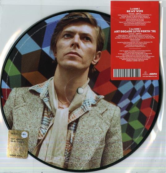 Be My Wife (Picture Disc Limited Edition) - Vinile 7'' di David Bowie - 2