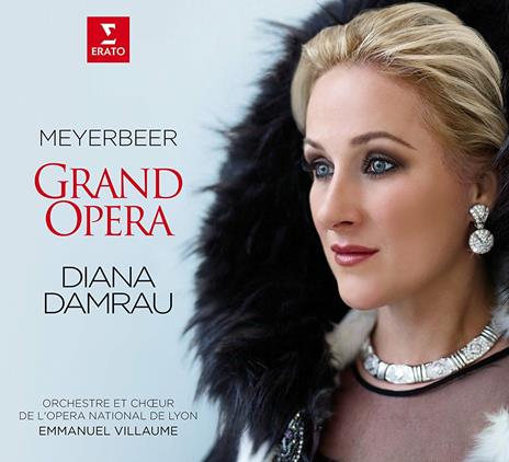 Grand Opera - CD Audio di Giacomo Meyerbeer,Orchestra dell'Opera di Lione,Diana Damrau,Emmanuel Villaume