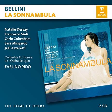 La sonnambula - CD Audio di Vincenzo Bellini,Natalie Dessay,Francesco Meli,Orchestra dell'Opera di Lione,Evelino Pidò