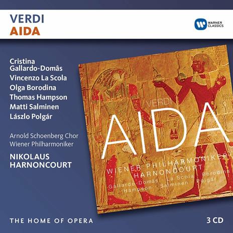 Aida - CD Audio di Giuseppe Verdi,Nikolaus Harnoncourt,Vincenzo La Scola,Cristina Gallardo-Domas,Wiener Philharmoniker