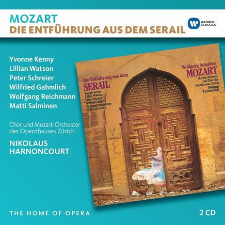 Il ratto dal serraglio (Die Entführung aus dem Serail) - CD Audio di Wolfgang Amadeus Mozart,Nikolaus Harnoncourt,Peter Schreier,Yvonne Kenny