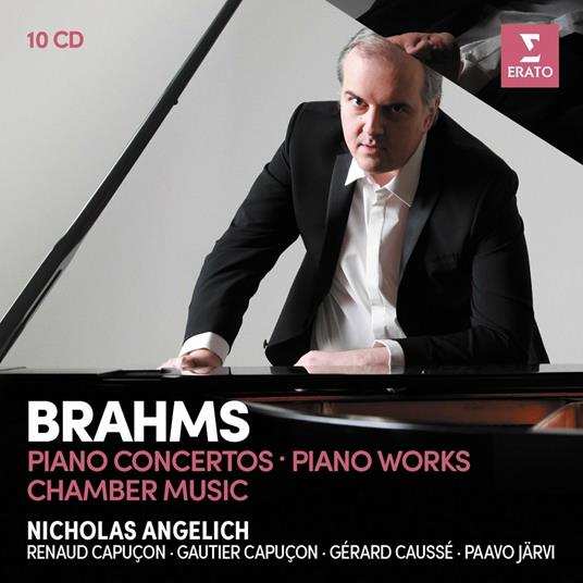 Concerti per pianoforte - CD Audio di Johannes Brahms,Nicholas Angelich