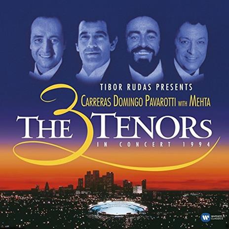 The 3 Tenors in Concert 1994 - Vinile LP di Placido Domingo,Luciano Pavarotti,José Carreras