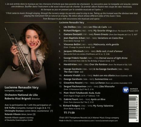 The Voice of the Trumpet - CD Audio di Rolando Villazon,Orchestre National de Lille,Roberto Rizzi Brignoli,Lucienne Renaudin Vary - 2