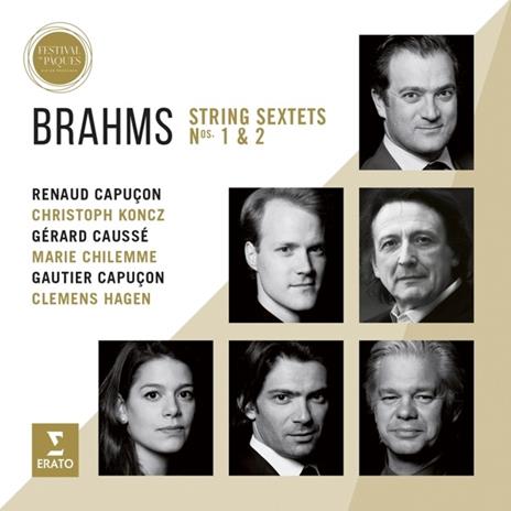 Sestetti (Aix-en-Provence 2016) - CD Audio di Johannes Brahms,Renaud Capuçon,Gautier Capuçon,Clemens Hagen