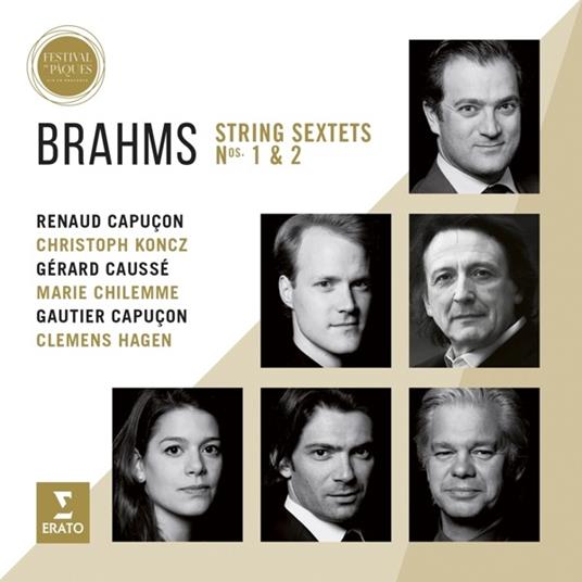 Sestetti (Aix-en-Provence 2016) - CD Audio di Johannes Brahms,Renaud Capuçon,Gautier Capuçon,Clemens Hagen