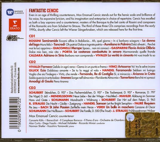 Fantastic Cencic - CD Audio di Max Emmanuel Cencic - 2