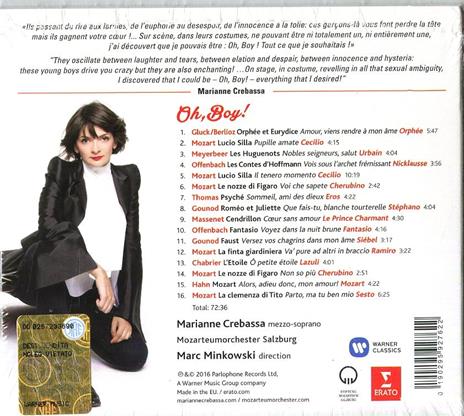 Oh, Boy! - CD Audio di Marianne Crebassa - 2