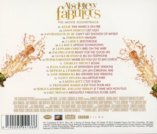 Absolutely Fabulous (Colonna sonora) - CD Audio - 2