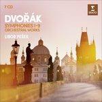 9 Sinfonie - Musica orchestrale - CD Audio di Antonin Dvorak,Libor Pesek