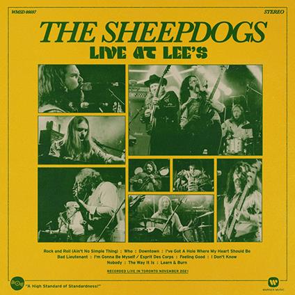 Live At Lees (Translucent Green Vinyl) - Vinile LP di Sheepdogs