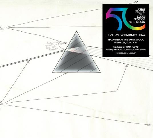 The Dark Side of the Moon. Live at Wembley 1974 - CD Audio di Pink Floyd