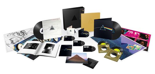 The Dark Side of the Moon (50th Anniversay Edition: 2 CD + 2 LP + 2 Blu-Ray + DVD + 2 x7" Vinyl) - Vinile LP + CD Audio + Blu-ray + DVD di Pink Floyd - 2