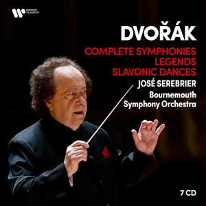 CD Symphonies Nos. 1-9 - Slavonic Dances Antonin Dvorak José Serebrier