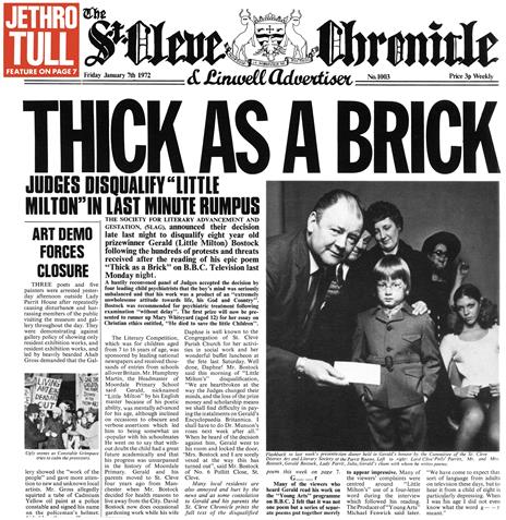 Thick as a Brick (50th Anniversary Edition) - Vinile LP di Jethro Tull