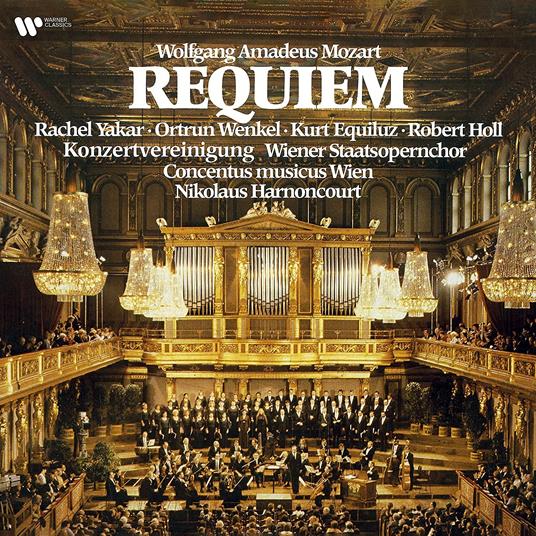 Requiem - Vinile LP di Wolfgang Amadeus Mozart,Nikolaus Harnoncourt,Concentus Musicus Wien