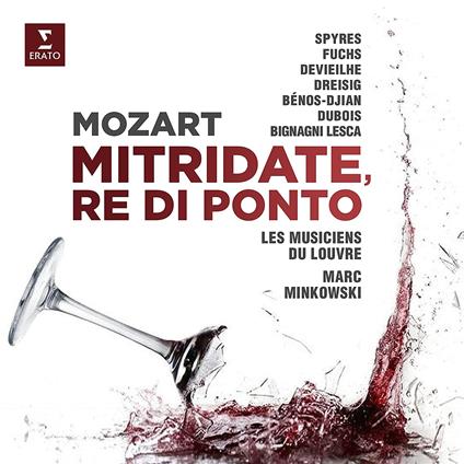 Mitridate, re di Ponto - CD Audio di Wolfgang Amadeus Mozart,Marc Minkowski,Les Musiciens du Louvre,Michael Spyres