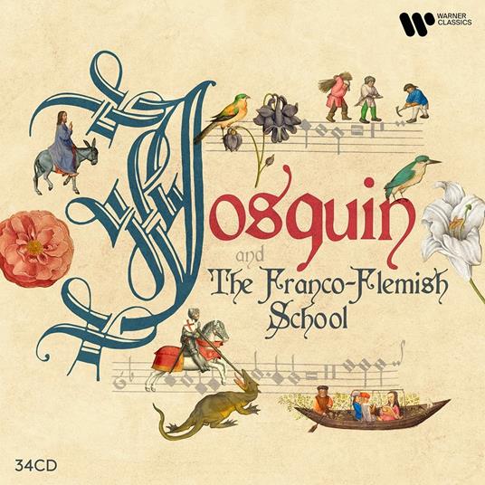 Josquin & the Franco-Flemish School - CD Audio