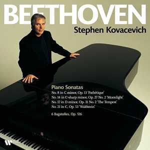 Vinile Sonate per pianoforte n.8, n.14, n.17, n.21 Ludwig van Beethoven Stephen Kovacevich