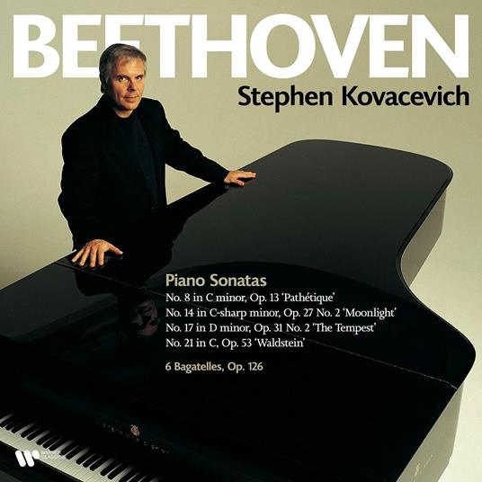 Sonate per pianoforte n.8, n.14, n.17, n.21 - Vinile LP di Ludwig van Beethoven,Stephen Kovacevich