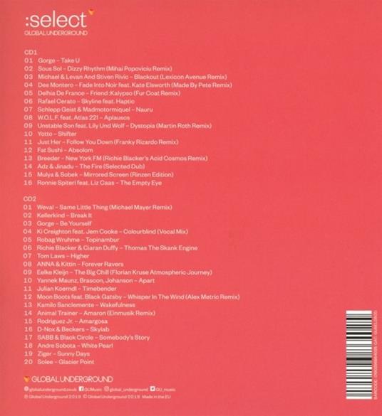 Global Underground Select n.5 - CD Audio - 2