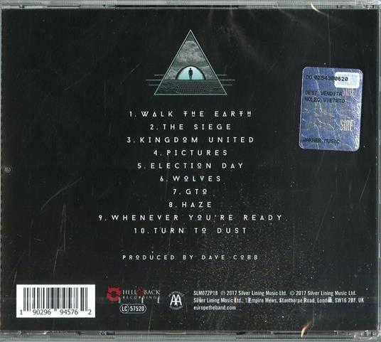 Walk the Earth - CD Audio di Europe - 2