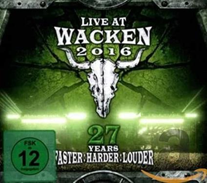 Live At Wacken 2016. 27 Years Faster : Harder : Louder. Con 2 CD (2 Blu-ray) - Blu-ray di Panzerballett,Hämatom