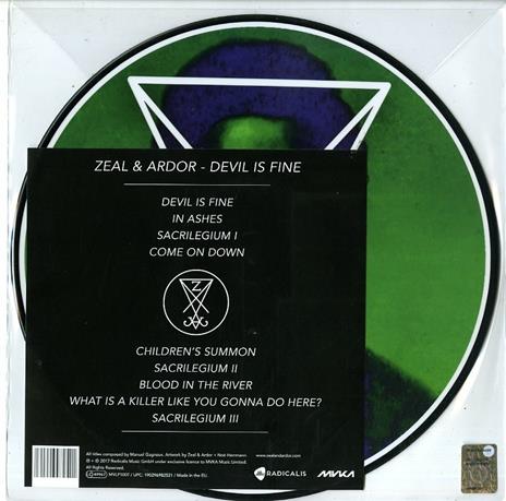 Devil Is Fine (Limited Picture Edition) - Vinile LP di Zeal & Ardor - 2