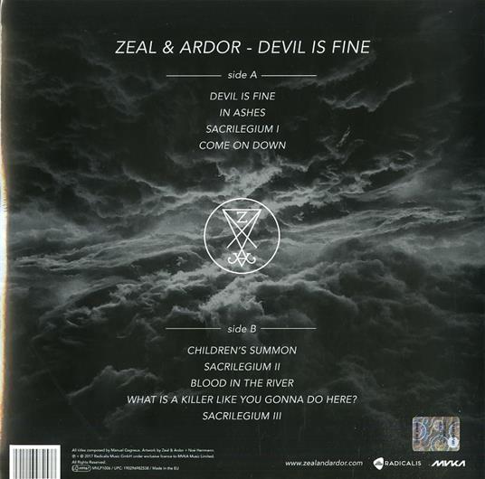 Devil Is Fine (Coloured Vinyl) - Vinile LP di Zeal & Ardor - 2
