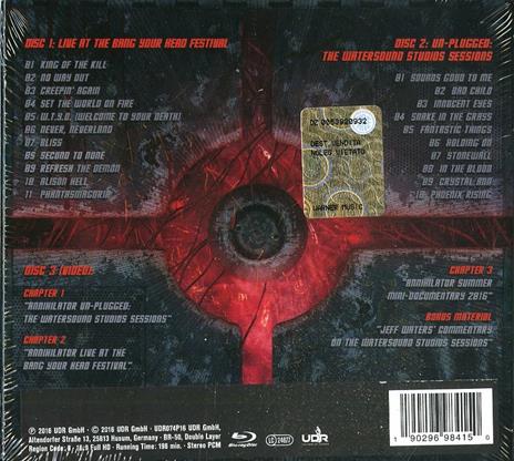 Triple Threat - CD Audio + Blu-ray di Annihilator - 2