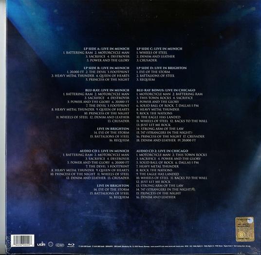 Let Me Feel Your Power - Vinile LP + Blu-ray di Saxon - 2