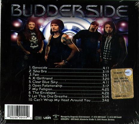 Budderside - CD Audio di Budderside - 2