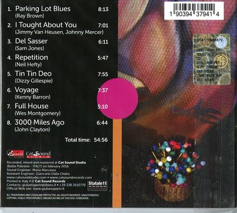 My Favorite Colours - CD Audio di Giuliano Perin - 2