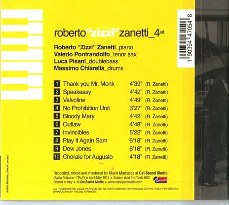 N.P.U. - CD Audio di Roberto Zizzi Zanetti - 2