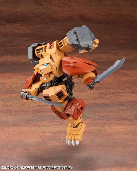 Evoroids Plastica Model Kit F-gao-g1 Roaring Fang 10 Cm Kotobukiya - 5