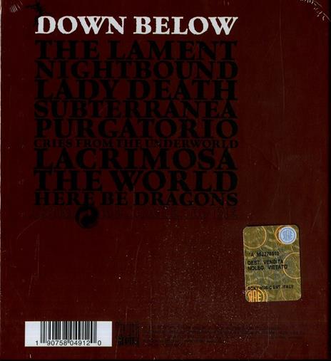 Down Below (Slipcase Mediabook) - CD Audio di Tribulation - 2