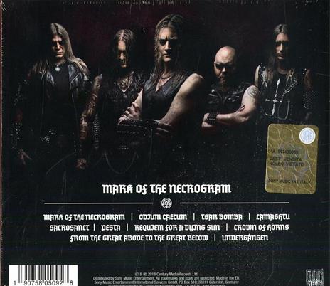 Mark of the Necrogram (Limited Special Edition) - CD Audio di Necrophobic - 2