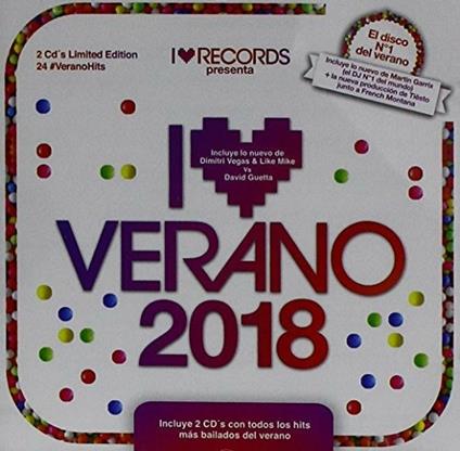 I Love Verano 2018 - CD Audio