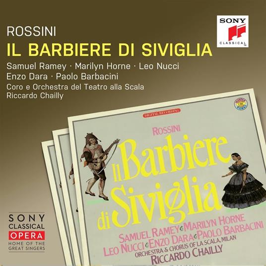 Il barbiere di Siviglia - CD Audio di Gioachino Rossini,Marilyn Horne,Leo Nucci,Riccardo Chailly,Orchestra del Teatro alla Scala di Milano