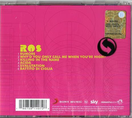 Rumore (X Factor 2017) - CD Audio di Ros - 2