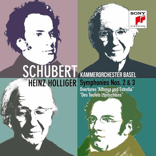 Sinfonie n.2, n.3 - CD Audio di Franz Schubert,Heinz Holliger,Kammerorchester Basel