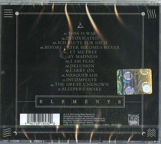 Elements - CD Audio di Caliban - 2